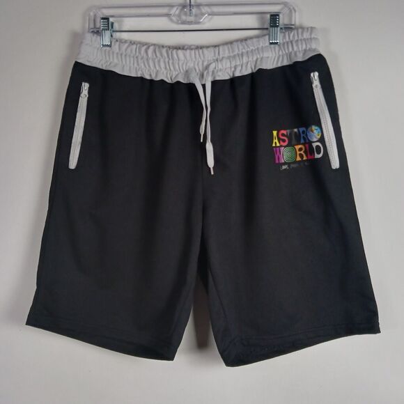 Travis Scott Merch Size 2XL Shorts Astroworld Pre-owned Original - Picture 1 of 4